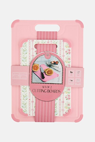 Gourmet 2Pcs Cutting Boards, Multicolor