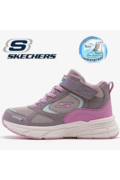 SKECHERS Retro-graph 303482L Waterrproof Kar Botu Ortopedik Işıklı Çocuk Bot ...