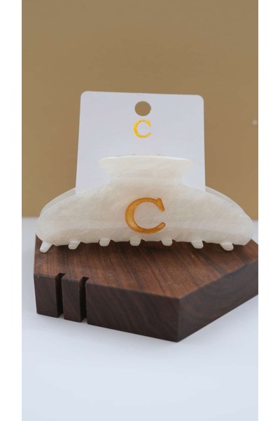 Jerie Letter Design Large Latch Buckle
