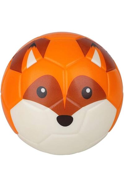 TERRIFI كرة قدم صغيرة ناعمة مقاس 6 بوصات، كرة لعب متينة من الفوم بتصميم حيوان...