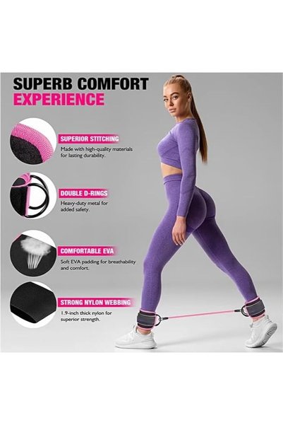 ALMEKAQUZ Sporting Goods/Exercise & Fitness/Strength Training Equipment/Resistance Bands