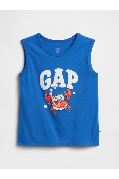 GAP Erkek Bebek Mavi Atlet