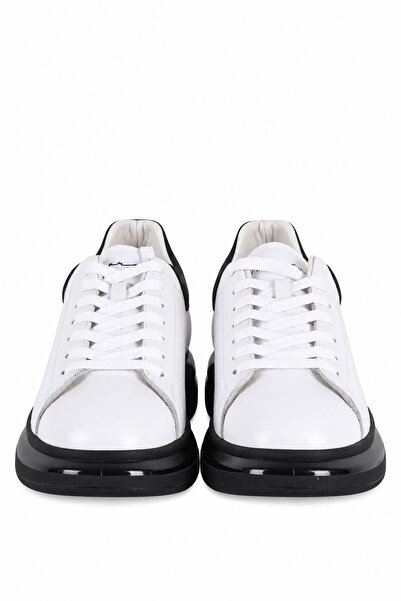 trender 152-23454 White Black Men's Classic Shoes 27Klp6000003