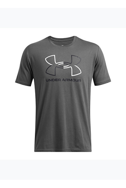 Under Armour 1382915-028 Ua Gl Foundation Update Gray Round Neck Loose Fit Pr...