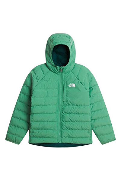 THE NORTH FACE معطف أخضر للأولاد بسحّاب أمامي NF0A88TWG571-B سترة قابلة للعكس