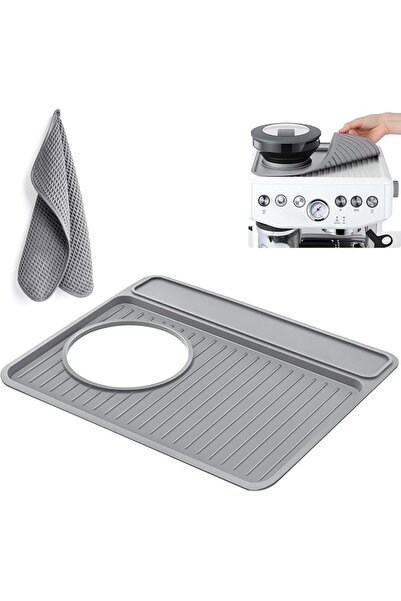 SYOSI Espresso Machine Tamping Mat Compatible with Breville 870/880, Espresso...