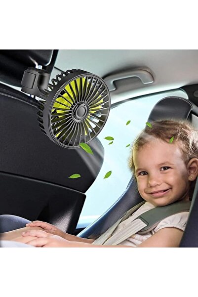 ELEPHANTBOAT Car Fan for Backseat, USB fan for Backseat Kids, 3 Speeds and 36...
