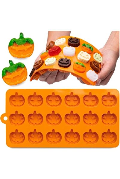 GENERAL Silicone Halloween Pumpkin Moulds,Thanksgiving Day Pumpkin Halloween ...