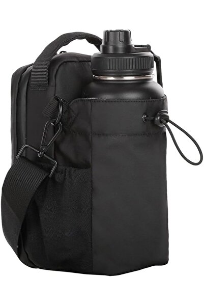 OASISGALORE Magnetic Gym Water Bottle Holder Bag with Phone Pockets & Accesso...