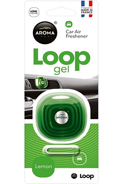 AROMA CAR MUERTOS AROMA LOOP GEL VENT CLIP LEMON