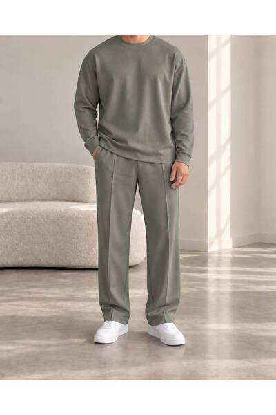 Quik-max oversize kalıp oysh tshirt & pantolon alt üst takım