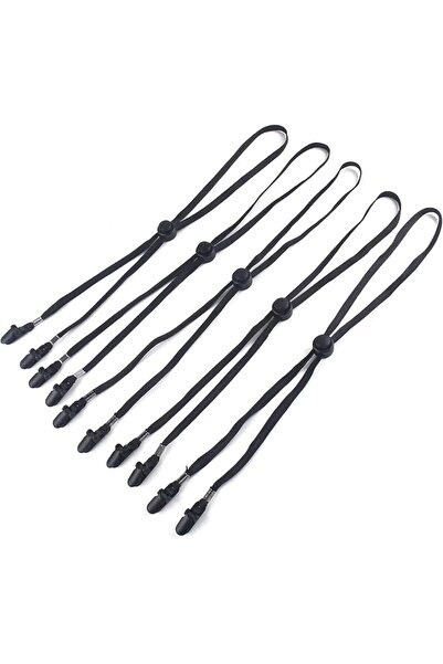 Yelajoy 2-Piece Adjustable Hat Strap Clips - Windproof Cap Anti-Loss Chin Cor...