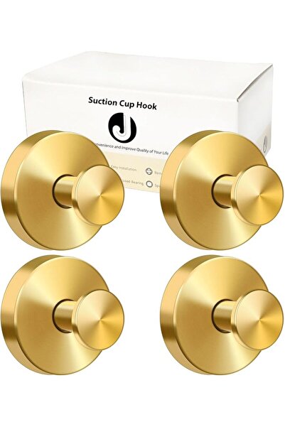 GENERAL Suction Cup Hooks for Towels Robes, Stainless Steel Shower Hooks for ...