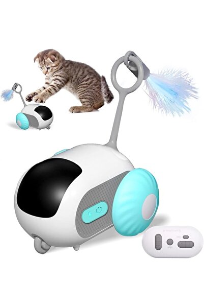 GENERAL Musclez Intelligent Remote Control Cat Toys, Automatic Cat Toy, 360° ...