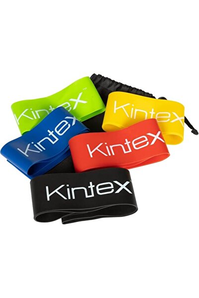 MARCO KİNTEX Kintex Mini Loops Set, 5 Strengths Fitness Loop, Gym Band, Yoga,...