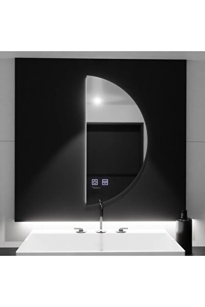Flippy Καθρέφτης LED Ημισέληνος 50x100εκ., Τοξωτός με Αφή, Σύστημα Αποθάμβωση...