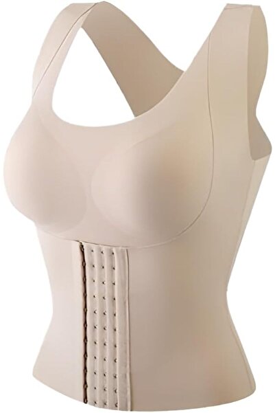 X SPRING Waist Buttoned Bra Shapewear, L Size Slimming Body Shaper for Women,...