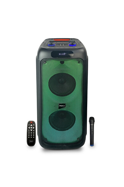 IMPEX Party Speaker With Wireless Mic 4000W(PMPO)Powerful Sound, Built-in DJ ...