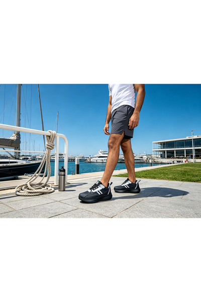 Huanhuan Shoe أحذية رياضية جديدة شبكية قابلة للتنفس للرجال، خفيفة الوزن بنعل ...