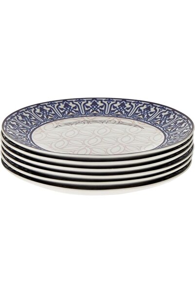 neoflamax Dessert Plate Set of 6 pc,Istikana,High Quality Porcelain, Assorted...