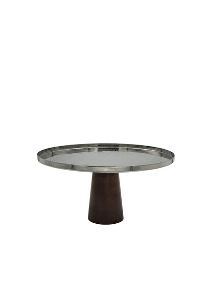 B&D Cake Plate with Base 30 x 30 x 16 CM – Elegant Raised Cake and Dessert Se...
