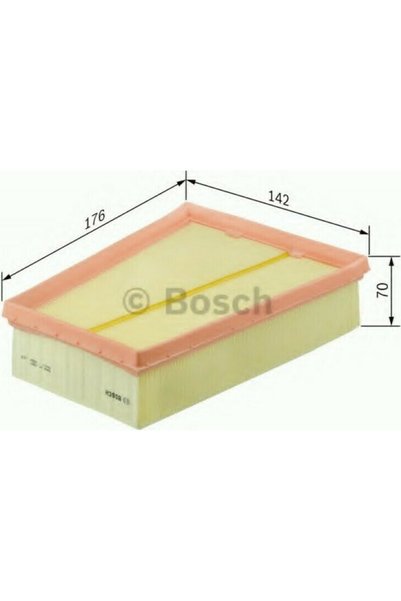 Bosch Φίλτρο αέρα αυτοκινήτου για Renault Laguna / Megane Dacia / Nissan / Op...