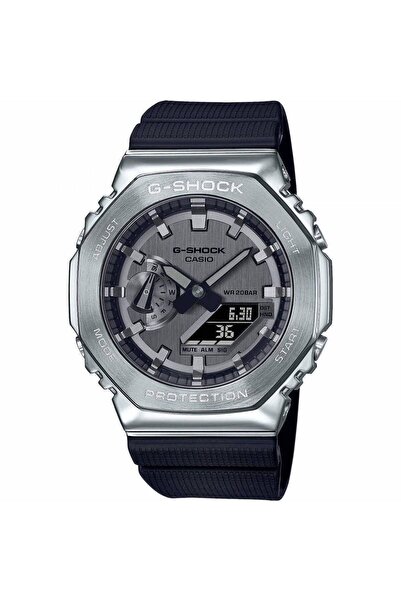 Casio G-SHOCK ANADIGI με Μαύρο Λουράκι από Καουτσούκ GM-2100-1AER
