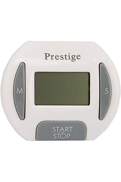 Prestige PR9610 Digital Timer, White, 11.6 cm x 14.4 cm x 2.6 cm