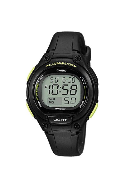 Casio Ρολόι Συλλογής με Μαύρο Λουράκι LW-203-1BVEF