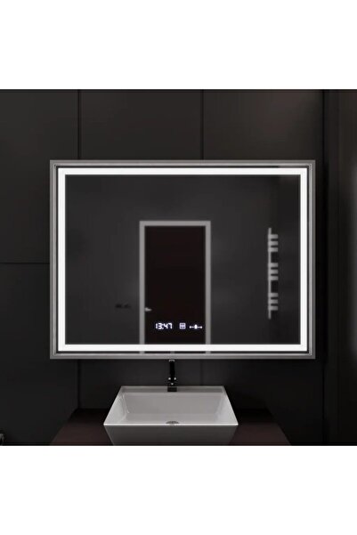 Flippy Правоъгълно LED огледало, 120x80см, Verite Imperial Silver Motion Glow...