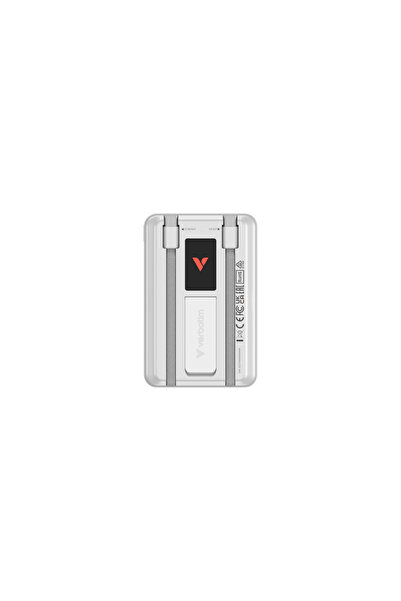 Verbatim Acumulator extern 32273 Charge 'n' Go 10000mAh Încărcare wireless 2 cabluri USB-C