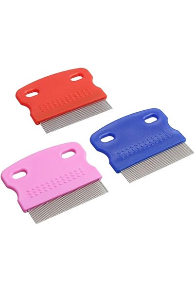 ASKIND 3 Pcs Pet Lice Flea Comb, Flea Comb Tear Stain Combs for Pet Grooming ...