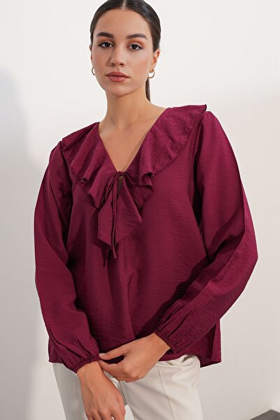 Hiccup Bdart Viscose Blended Women's Blouse