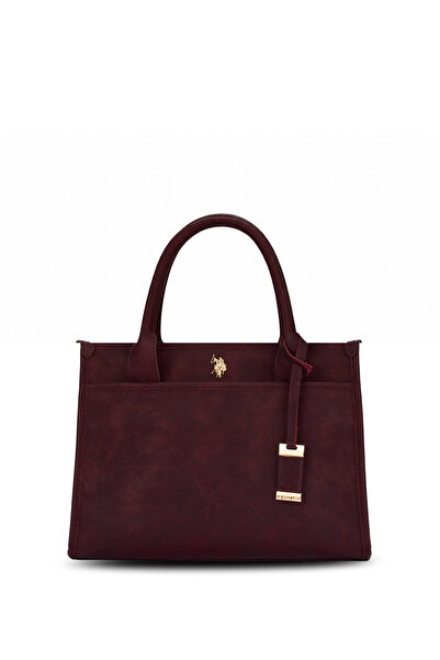 U.S. Polo Assn. Burgundy-Burgundy Women's Shoulder Bag Us26615