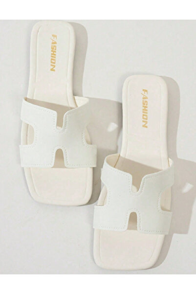 Evendi Slippers, White