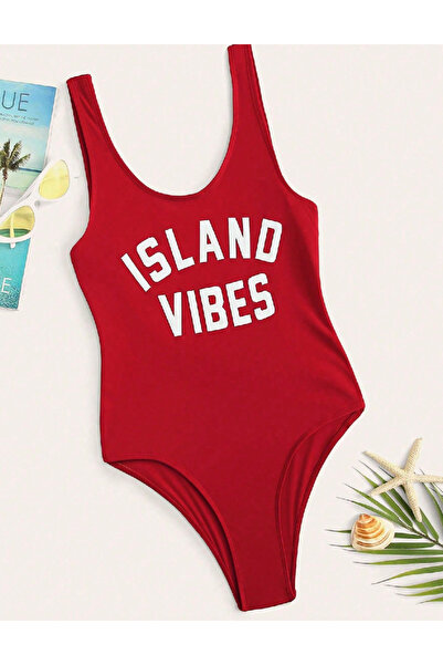 Evendi Swimsuit, Red