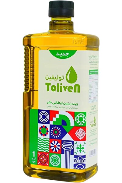 Toliven زيت زيتون إيطالي بكر ممتاز ممزوج بزيت دوار الشمس الإيطالي 1 لتر