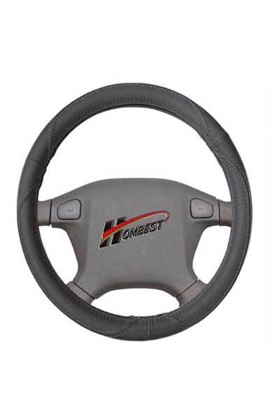 RUNDONG AUTO ACCESSORIES Κάλυμμα τιμονιού Homgs NC-09-401 Μαύρο μέγεθος M
