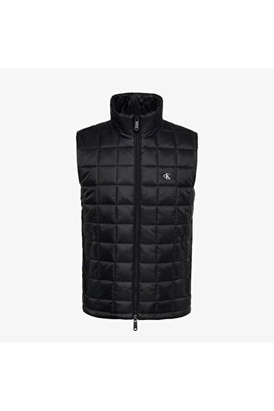 Calvin Klein Su İtici Kapitoneli Dik Yaka Hafif Şişme Yelek LV04RG507GUB1 Erk...