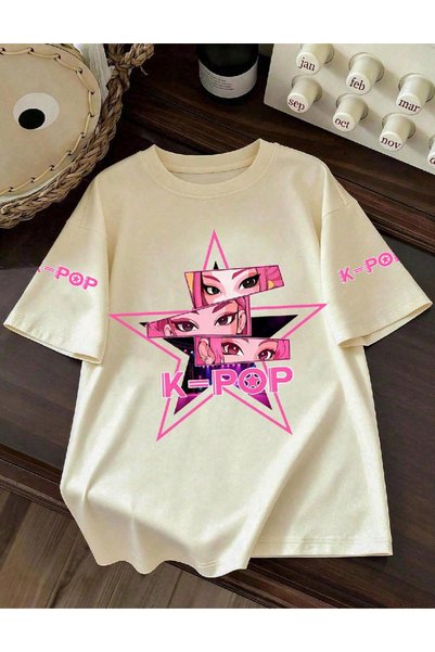 Evendi T-shirt, Cream