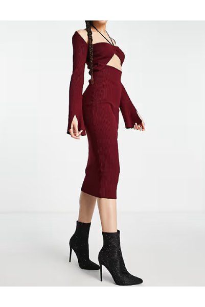 Evendi Medium dress, Burgundy