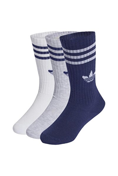 adidas Παιδικές κάλτσες με 3 ρίγες, 6 ζευγάρια