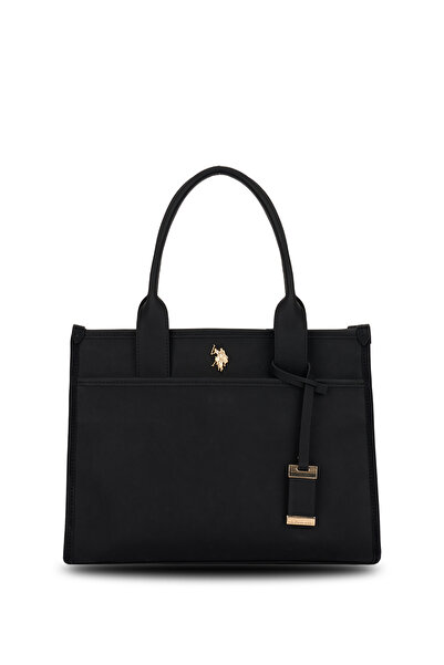 U.S. Polo Assn. Black-Black Women's Shoulder Bag Us26615