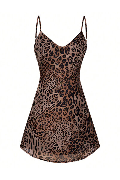 Evendi Rochie scurta, Animal print
