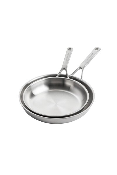 Kitchenaid Artisan Çelik 3 Ply Tava Seti 24 cm + 28 cm