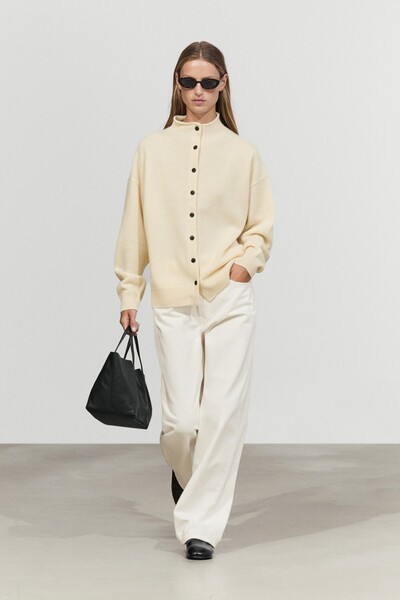 Massimo Dutti %100 kaşmir triko hırka