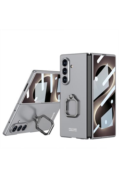 lucek cases Galaxy Z Fold 8 Ultra Case Lckc Kıpta Flip Ring Camera Protected Case
