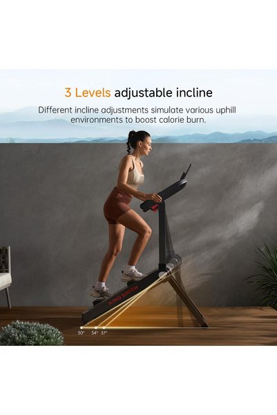 Walkingpad كينغسميث ستير ستير ستابر، جهاز لياقة منزلي صغير لتدريب القلب والأرجل والعضلات الخلفية