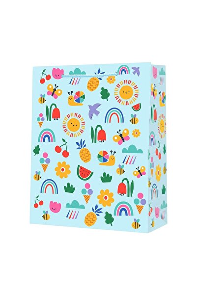 Strigo Punga cadou hartie, 26x32,5x12,5 cm, 210 gsm. Mâner şnur.