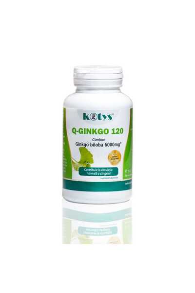 kotys Q-Ginko Biloba 120mg, 60 capsule